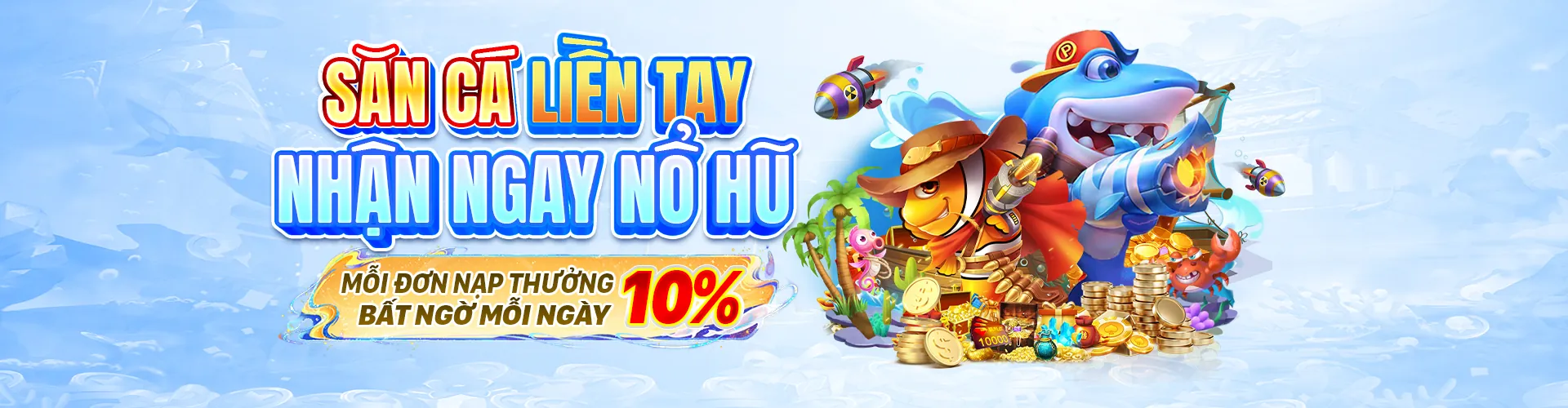 Hình ảnh đại dương rực rỡ với game bắn cá đổi thưởng BL555